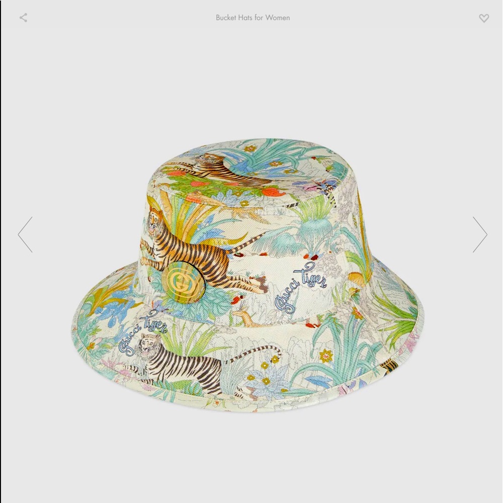 Limited Edition Gucci Tiger bucket hat